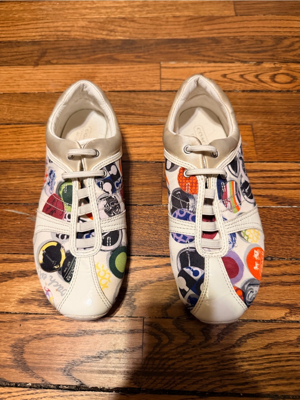 Coach Kellee Logo Print Slip-On Flats Women’s Size 6